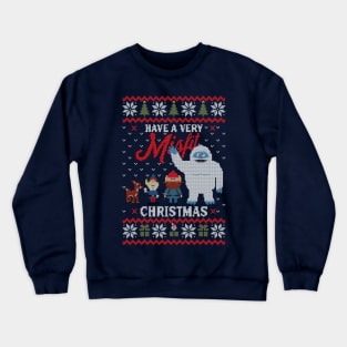 Misfit Christmas Sweater Crewneck Sweatshirt